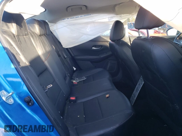 2023 Nissan Sentra SR with VIN 3N1AB8DV0PY252613, listed as a Copart auction lot 52826195 with 44,637 mi miles and Salvage Title. Bid and sale history available at DreamBid. Image 10.