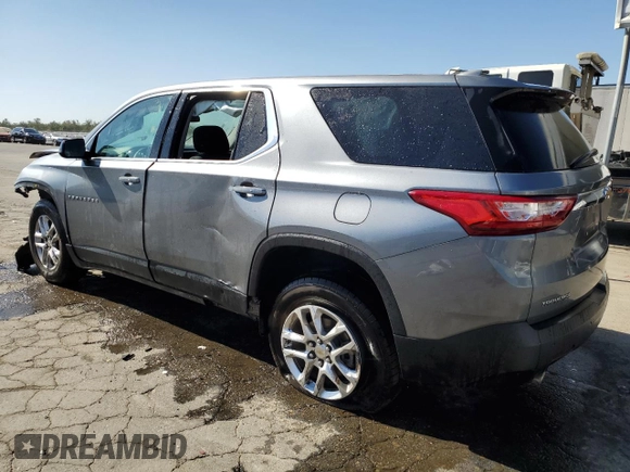 2020 Chevrolet Traverse LS with VIN 1GNERLKW3LJ273020, listed as a Copart auction lot 77422724 with 156,784 mi miles and Clean Title. Bid and sale history available at carsss.com. Image 2.