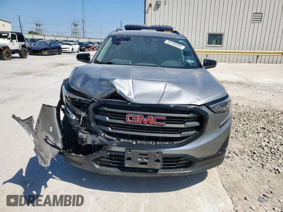 2020 GMC Terrain SLE with VIN 3GKALMEV1LL203661, listed as a Copart auction lot 53195945 with 87,870 mi miles and Salvage title. Bid and sale history available at DreamBid. Image 5.