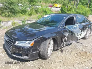 2015 Audi A8 4.0T with VIN WAU32AFD3FN039603, listed as a IAAI auction lot 42267467 with 120,393 mi miles and . Bid and sale history available at DreamBid. Image 2.
