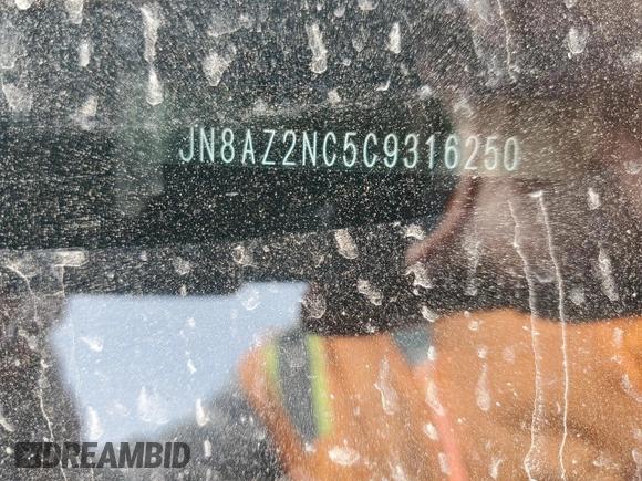 2012 Infiniti QX56 8-passenger с VIN JN8AZ2NC5C9316250, выставлен на аукционе Copart как лот 54693455 с пробегом 123 403 миль миль и Списание • Salvage title. История ставок и продаж доступна на DreamBid. Изображение 13.
