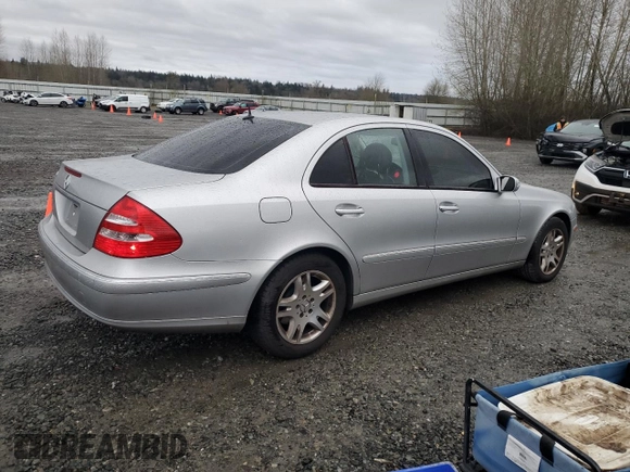 2003 Mercedes-Benz E-Class 3.2L with VIN WDBUF65J83A155932, listed as a Copart auction lot 51002135 with 59,835 mi miles and Clean Title. Bid and sale history available at carsss.com. Image 3.
