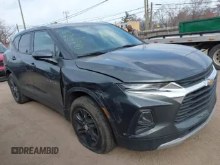 2020 Chevrolet Blazer LT z VIN 3GNKBBRA9LS595817, wystawiony jako IAAI lot #41833151 z przebiegiem 104 486 mil mil oraz . Historia ofert i sprzedaży dostępna na DreamBid. Obrazek 1.