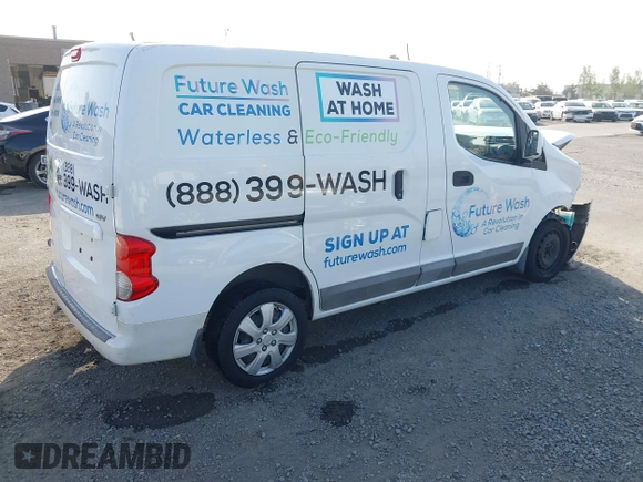 2015 Nissan NV200 SV with VIN 3N6CM0KNXFK693331, listed as a IAAI auction lot 42428684 with 158,605 mi miles and . Bid and sale history available at DreamBid. Image 4.