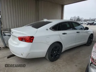 2017 Chevrolet Impala LS with VIN 2G11X5SA7H9172314, listed as a Copart auction lot 41958995 with 128,940 mi miles and Salvage title. Bid and sale history available at DreamBid. Image 3.