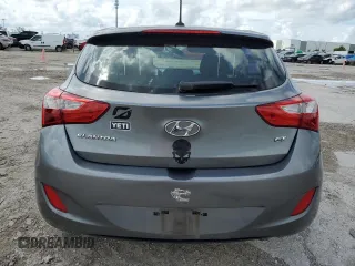 2017 Hyundai Elantra GT with VIN KMHD35LH4HU374957, listed as a Copart auction lot 70082604 with 73,066 mi miles and Salvage Title. Bid and sale history available at carsss.com. Image 6.