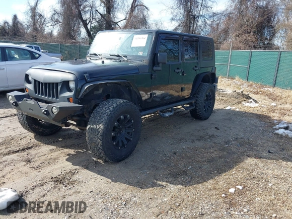 2008 Jeep Wrangler Unlimited Rubicon with VIN 1J8GA691X8L641959, listed as a IAAI auction lot 41586564 with 174,886 mi miles and . Bid and sale history available at DreamBid. Image 2.