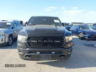 2021 Ram 1500 Big Horn with VIN 1C6SRFFT1MN520081, listed as a IAAI auction lot 42187257 with 186,011 mi miles and . Bid and sale history available at DreamBid. Image 12.