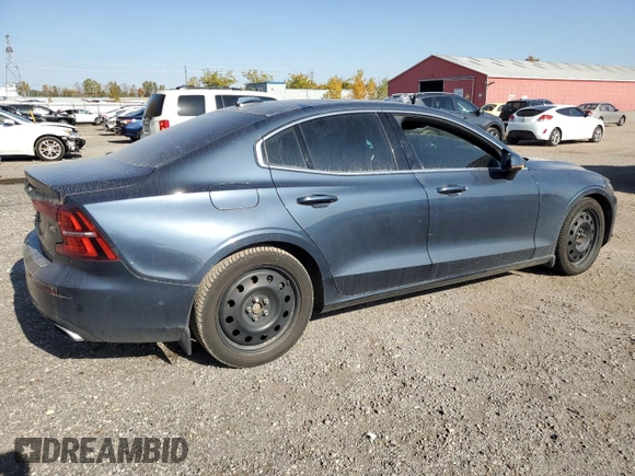 2019 Volvo S60 Inscription with VIN 7JRA22TL4KG004497, listed as a Copart auction lot 76272604 with 84,240 mi miles and Clean Title. Bid and sale history available at carsss.com. Image 3.
