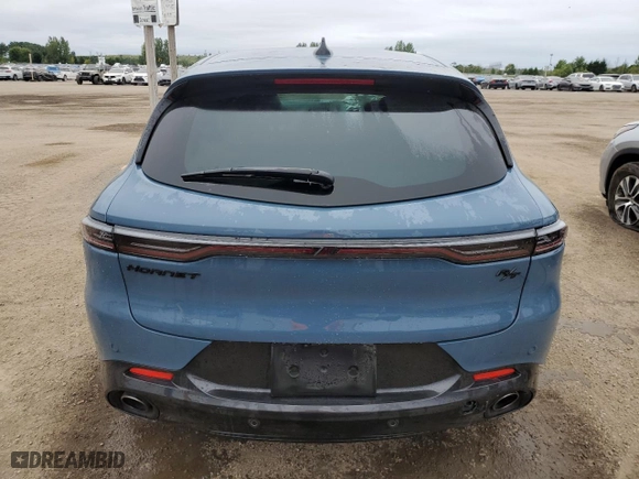 2024 Dodge Hornet R/T Plus with VIN ZACPDFDW9R3A22162, listed as a Copart auction lot 69223814 with 18,149 mi miles and Salvage Title. Bid and sale history available at carsss.com. Image 6.