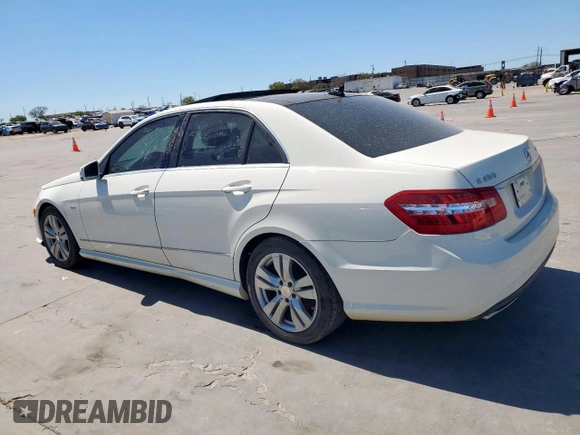 2011 Mercedes-Benz E 350 Luxury with VIN WDDHF2EB2BA492573, listed as a Copart auction lot 50381795 with 143,019 mi miles and Clean title. Bid and sale history available at DreamBid. Image 2.