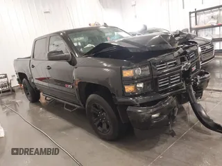 2015 Chevrolet Silverado 1500 LTZ with VIN 3GCUKSEJ9FG448699, listed as a IAAI auction lot 41372615 with 156,010 mi miles. Bid and sale history available at carsss.com. Image 1.