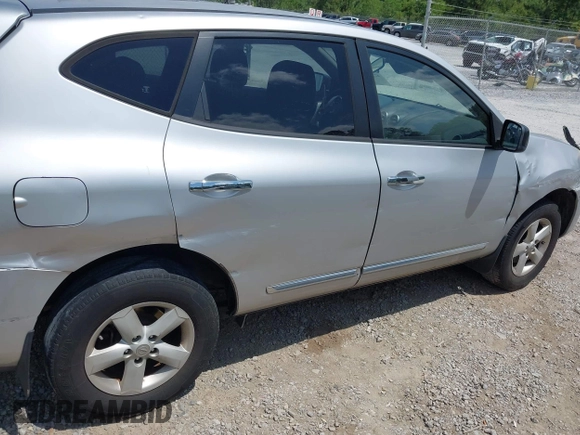 2013 Nissan Rogue S with VIN JN8AS5MTXDW023857, listed as a IAAI auction lot 42123229 with 209,145 mi miles and . Bid and sale history available at DreamBid. Image 6.