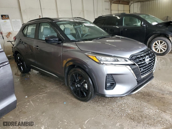 2024 Nissan Kicks SR with VIN 3N1CP5DV6RL501487, listed as a Copart auction lot 51316625 with 18,998 mi miles and Salvage Title. Bid and sale history available at carsss.com. Image 4.