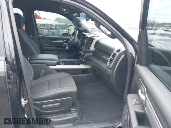 2019 Ram 1500 Big Horn/Lone Star with VIN 1C6SRFFT9KN625013, listed as a IAAI auction lot 41611276 with 100,463 mi miles. Bid and sale history available at carsss.com. Image 5.