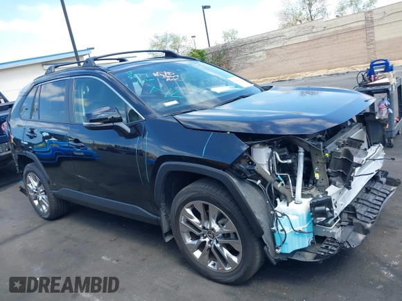2024 Toyota RAV4 XLE Premium with VIN JTMC1RFV0RJ027160, listed as a IAAI auction lot 42084056 with 24,035 mi miles and . Bid and sale history available at DreamBid. Image 14.