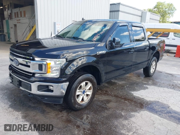 2019 Ford F-150 XL with VIN 1FTEW1E56KFA63764, listed as a IAAI auction lot 42410872 with 124,648 mi miles and . Bid and sale history available at DreamBid. Image 17.