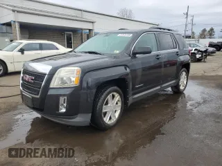 2011 GMC Terrain SLE-2 with VIN 2CTFLTEC1B6469747, listed as a Copart auction lot 51975725 with 179,073 mi miles and Salvage Title. Bid and sale history available at carsss.com. Image 1.