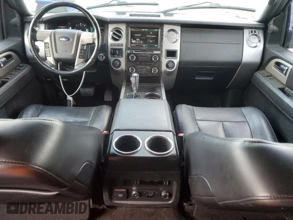 2015 Ford Expedition Max Limited z VIN 1FMJK2AT0FEF39180, wystawiony jako Copart lot #55620845 z przebiegiem 195 819 mil mil oraz Szkoda całkowita • Salvage title. Historia ofert i sprzedaży dostępna na DreamBid. Obrazek 8.