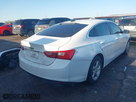 2018 Chevrolet Malibu LS with VIN 1G1ZB5ST5JF101063, listed as a IAAI auction lot 41854886 with 92,707 mi miles and . Bid and sale history available at DreamBid. Image 4.