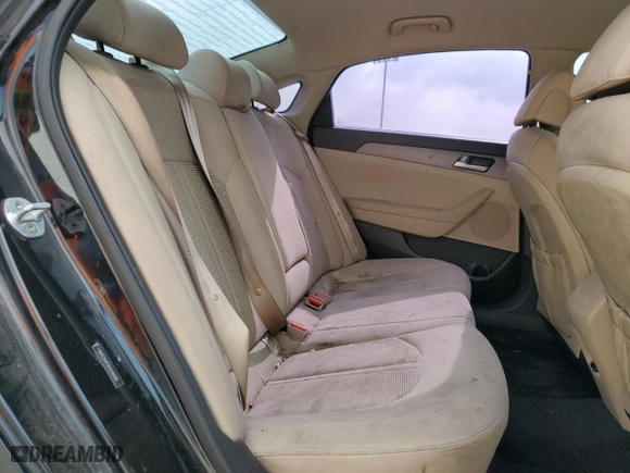 2017 Hyundai Sonata 2.4L with VIN 5NPE24AFXHH546698, listed as a Copart auction lot 51631575 with 0 mi miles and Clean Title. Bid and sale history available at carsss.com. Image 10.