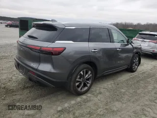 2024 Infiniti QX60 Luxe с VIN 5N1DL1FS6RC348898, выставлен на аукционе Copart как лот 42557015 с пробегом 9 910 миль миль и Списание • Salvage title. История ставок и продаж доступна на DreamBid. Изображение 3.