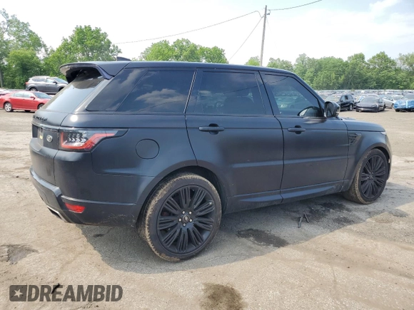 2022 Land Rover Range Rover Sport HSE Dynamic z VIN SALWR2SE7NA234750, wystawiony jako Copart lot #58992895 z przebiegiem 97 879 mil mil oraz Szkoda całkowita • Salvage title. Historia ofert i sprzedaży dostępna na DreamBid. Obrazek 3.