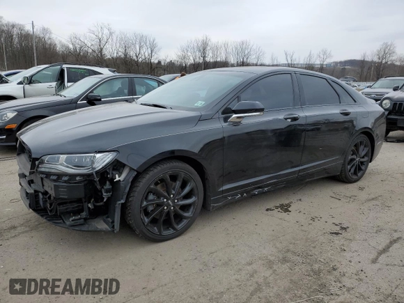 2020 Lincoln MKZ Reserve with VIN 3LN6L5F92LR602175, listed as a Copart auction lot 52502845 with 49,120 mi miles and Salvage Title. Bid and sale history available at carsss.com. Image 1.