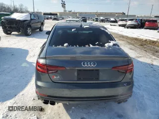 2018 Audi S4 Prestige z VIN WAUC4AF44JA127683, wystawiony jako Copart lot #87794065 z przebiegiem 95 729 mil mil oraz Szkoda całkowita • Salvage title. Historia ofert i sprzedaży dostępna na DreamBid. Obrazek 6.