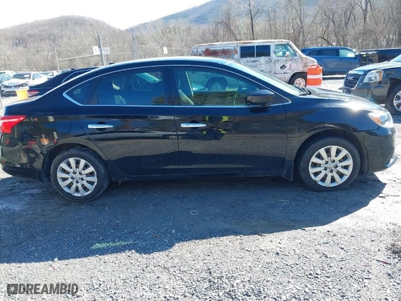 2017 Nissan Sentra S with VIN 3N1AB7AP2HY319262, listed as a IAAI auction lot 41573612 with 97,358 mi miles. Bid and sale history available at carsss.com. Image 13.
