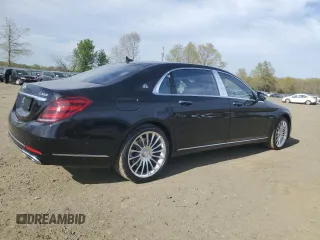 2020 Mercedes-Benz S-Class Maybach S 560 with VIN W1KUX8GB0LA558390, listed as a Copart auction lot 54248695 with 21,157 mi miles and Non Repairable. Bid and sale history available at carsss.com. Image 3.