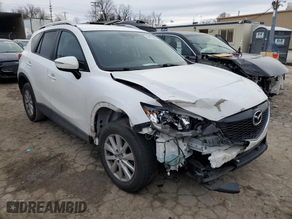 2015 Mazda CX-5 Sport with VIN JM3KE4BY6F0485829, listed as a Copart auction lot 44471265 with 147,699 mi miles and Salvage Title. Bid and sale history available at carsss.com. Image 4.