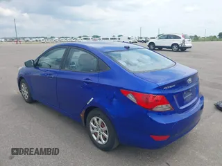 2013 Hyundai Accent GLS with VIN KMHCT4AEXDU422146, listed as a IAAI auction lot 42458301 with 177,335 mi miles and . Bid and sale history available at DreamBid. Image 3.