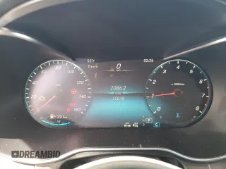 2022 Mercedes-Benz GLC 300 with VIN W1N0G8EB9NV398834, listed as a Copart auction lot 52667435 with 12,018 mi miles and Salvage Title. Bid and sale history available at DreamBid. Image 9.