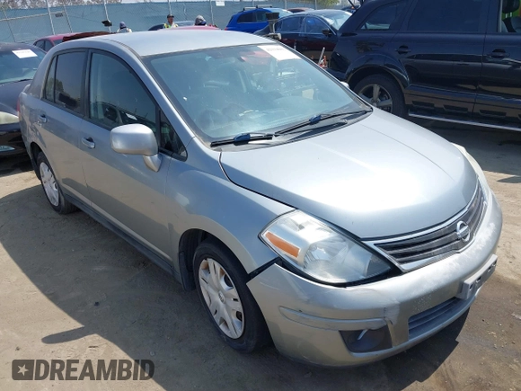 2011 Nissan Versa S with VIN 3N1BC1AP0BL393704, listed as a IAAI auction lot 42334003 with 164,394 mi miles and . Bid and sale history available at DreamBid. Image 1.