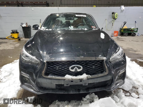 2021 Infiniti Q50 3.0t SIGNATURE EDITION with VIN JN1EV7CR2MM754805, listed as a Copart auction lot 44683285 with 36,408 mi miles and Salvage Title. Bid and sale history available at carsss.com. Image 5.