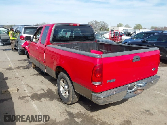 2003 Ford F-150 XL with VIN 1FTRX17W93NB27257, listed as a IAAI auction lot 41835994 with 216,905 mi miles. Bid and sale history available at carsss.com. Image 3.