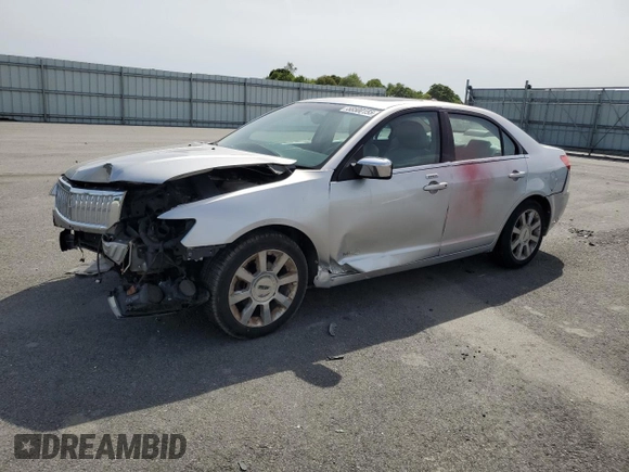 2009 Lincoln MKZ with VIN 3LNHM28T09R633057, listed as a Copart auction lot 58500155 with 83,138 mi miles and Clean title. Bid and sale history available at DreamBid. Image 1.