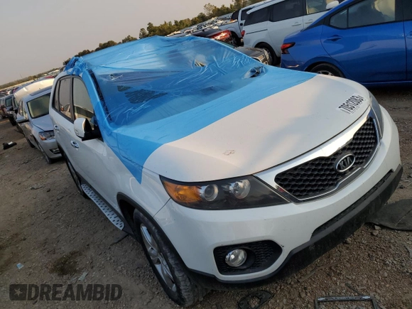 2013 Kia Sorento EX with VIN 5XYKU4A66DG334931, listed as a Copart auction lot 88740895 with Not Provided miles and Non Repairable. Bid and sale history available at DreamBid. Image 4.