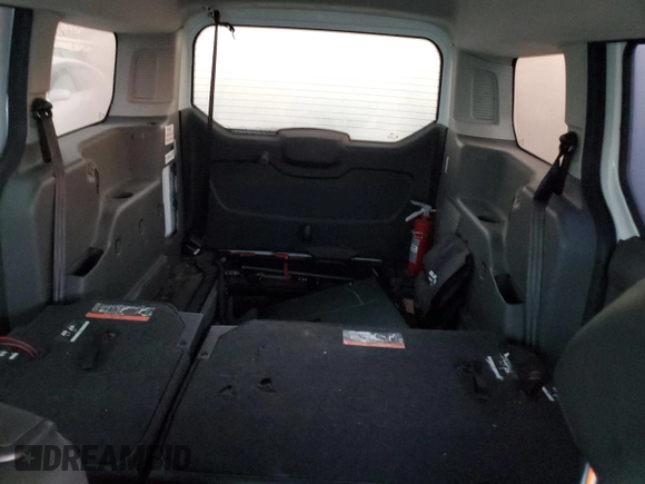 2020 Ford Transit Connect XL with VIN NM0GE9E26L1438015, listed as a Copart auction lot 47575925 with 12,663 mi miles and Salvage title. Bid and sale history available at DreamBid. Image 10.