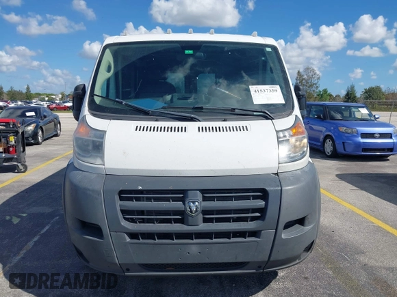 2017 Ram ProMaster Cargo with VIN 3C6TRVAG7HE546221, listed as a IAAI auction lot 41537359 with 160,124 mi miles and . Bid and sale history available at DreamBid. Image 12.