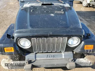 2001 Jeep Wrangler Sahara with VIN 1J4FA59S81P345126, listed as a Copart auction lot 88213245 with 152,211 mi miles and Salvage Title. Bid and sale history available at carsss.com. Image 11.