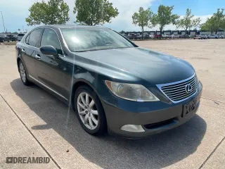 2007 Lexus LS 460 with VIN JTHBL46F275018658, listed as a Copart auction lot 54719195 with 234,703 mi miles and Clean Title. Bid and sale history available at carsss.com. Image 1.