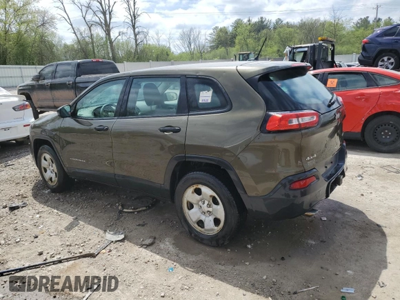 2016 Jeep Cherokee Altitude with VIN 1C4PJMAB6GW153797, listed as a Copart auction lot 56411505 with 253,304 mi miles and Non repairable. Bid and sale history available at DreamBid. Image 2.