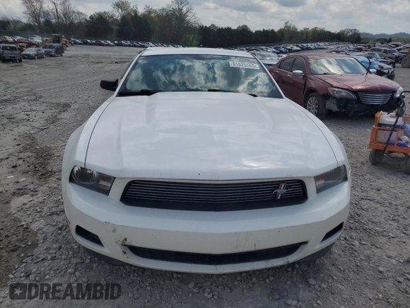 2011 Ford Mustang V6 with VIN 1ZVBP8AM0B5121747, listed as a Copart auction lot 51625565 with 113,654 mi miles and Salvage Title. Bid and sale history available at carsss.com. Image 5.
