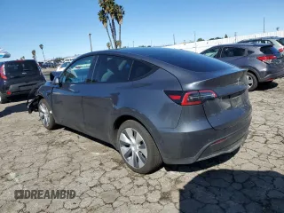 2022 Tesla Model Y Long Range with VIN 7SAYGDEE1NF391553, listed as a Copart auction lot 48259445 with Not Provided miles and Salvage Title. Bid and sale history available at carsss.com. Image 2.