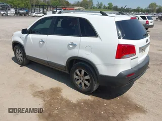 2011 Kia Sorento LX with VIN 5XYKT3A1XBG037157, listed as a IAAI auction lot 42041481 with 196,151 mi miles and . Bid and sale history available at DreamBid. Image 3.