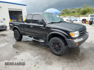 2000 Toyota Tacoma PreRunner with VIN 4TASM92N0YZ649603, listed as a Copart auction lot 63256445 with 177,530 mi miles and Salvage title. Bid and sale history available at DreamBid. Image 4.