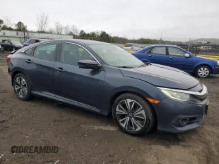 2016 Honda Civic Sedan EX-L with VIN 19XFC1F75GE212583, listed as a Copart auction lot 51259145 with 100,359 mi miles and Salvage Title. Bid and sale history available at carsss.com. Image 4.