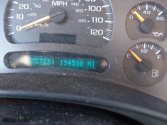 2003 Chevrolet Silverado 1500 LS with VIN 2GCEK19T231344151, listed as a IAAI auction lot 41602314 with 194,598 mi miles. Bid and sale history available at carsss.com. Image 7.